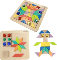 Masterkidz Mozaika Tangram Montessori Formen- und Farbenerkennung
