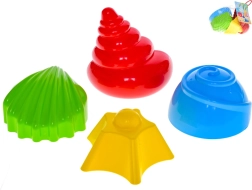 Set Sandformen – Muscheln 7–9 cm, 4 Stk.