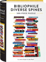 Chronicle Books Puzzle Bibliophile: Diverse Spines 500 Teile