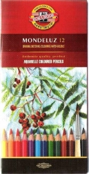 Aquarellfarbstifte KOH-I-NOOR MONDELUZ, Set mit 12 Stück