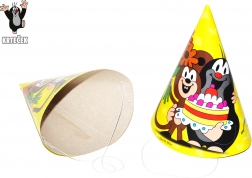 Partymütze mit Motiv von Maulwurf und seinen Freunden