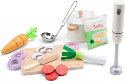 Lebensmittelset zur Suppenzubereitung