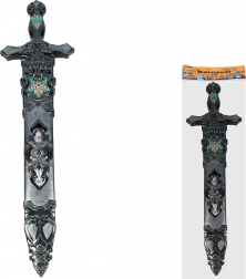 Karneval Plastikschwert mit Scheide