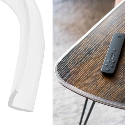 Transparenter Silikon-Kantenschutz für Möbel 1 m