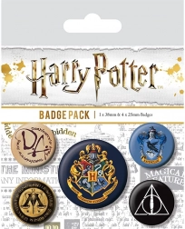 Harry Potter Hogwarts Abzeichen Set