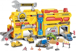 Tragbare Baustation mit Lichtern und Geräuschen