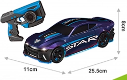 RC-Auto STAR blau mit Drift-Rädern
