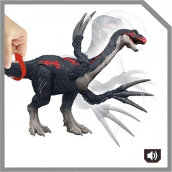 JURASSIC WORLD Figur Therizinosaurus mit Sounds und Angriff
