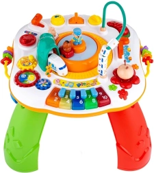 Interaktiver sprechender Spieltisch mit fahrendem Zug NEW BABY CZ/SK
