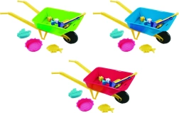 Kinderschubkarre mit Sandspiel-Set 70 cm