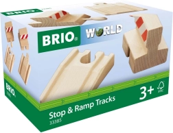 BRIO Stop & Ramp Tracks – Endschienen und Rampen für die Holzeisenbahn