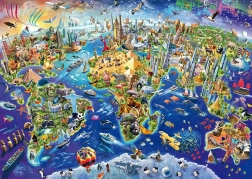 Puzzle Entdecke die Welt 1000 Teile SCHMIDT