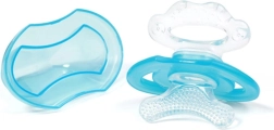 Beißring BabyOno First Teeth blau