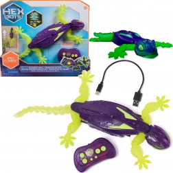 Gecko HEX BOTS ferngesteuerter robotischer Wandgecko mit leuchtenden Effekten