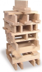 Vilac Baukasten Batibloc Classic, 100 Teile