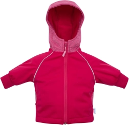 Rosa Softshell-Kinderjäckchen