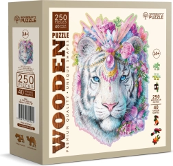 Holzpuzzle WOODEN CITY Mystischer Tiger – 250 Teile