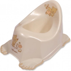 Spielender Kinder-Töpfchen mit Anti-Rutsch – beiger Bär
