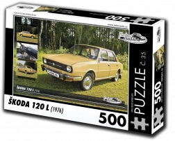 RETRO-AUTA Puzzle Škoda 120 L 500 Teile
