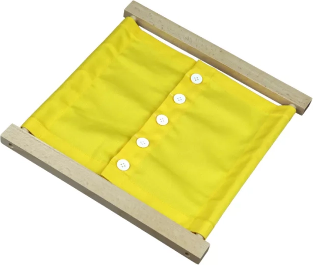 Knopfrahmen mit kleinen Knöpfen