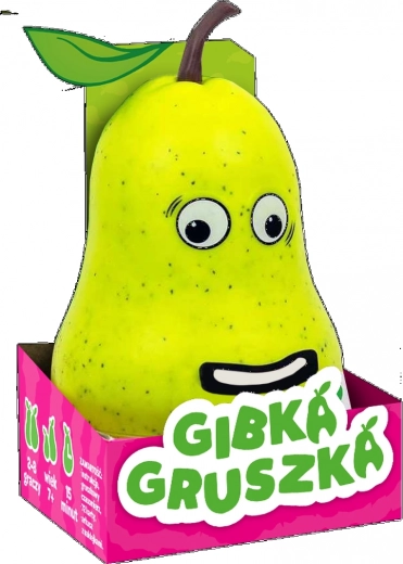 Familienkartenspiel Gibka Gruszka mit Birnen-Timer