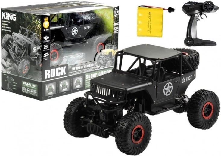 RC Auto Jeep 1:18 schwarz