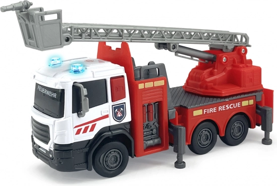 Feuerwehrfahrzeug mit Licht und Sound 17 cm