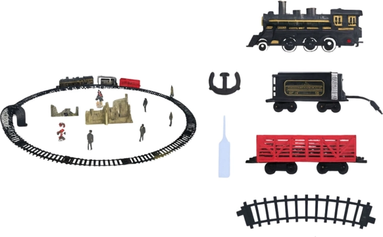 Variable Schienen: Oval und Kreis