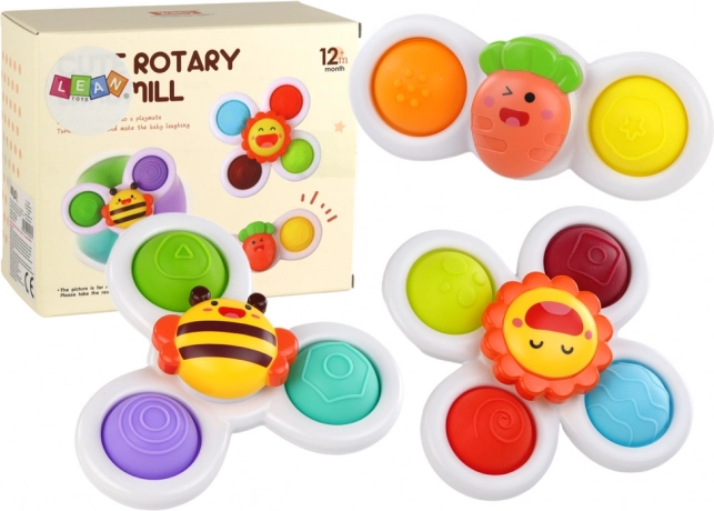 Sensorisches Spielzeug Spinners Bee Sunshine Carrot Suckers