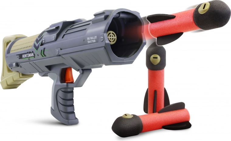Huntsman Raketenwerfer Big Bullet mit 3 Schaumgeschossen 37 cm