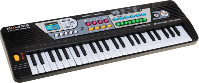 49-Tasten-Kinderkeyboard 5+ mit Mikrofon und Aufnahme