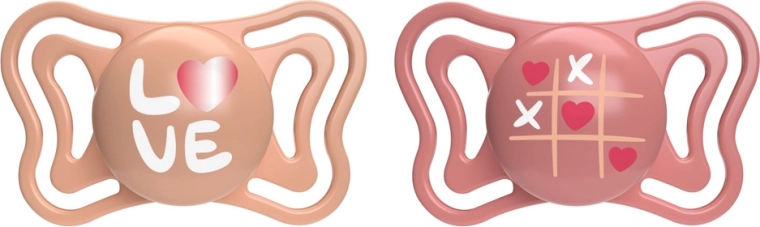 Chicco Schnuller Physio Light aus Silikon, rosa, 16–36 Monate, 2 Stk.