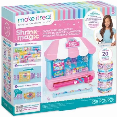 Armbandherstellungsset Shrink Magic Candy Shop