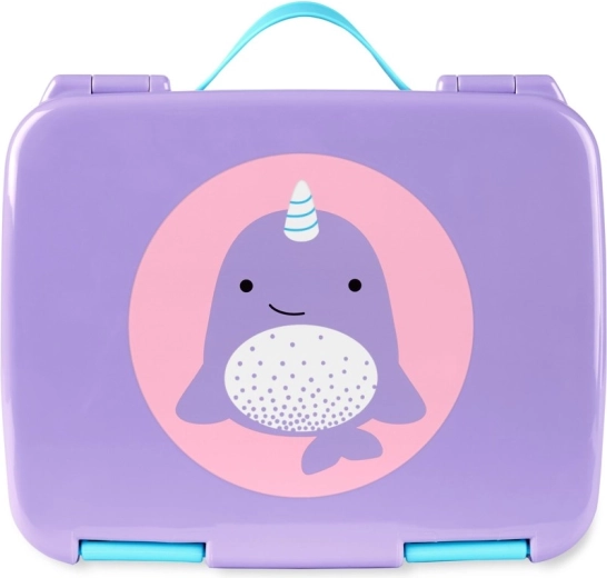 Skip Hop Zoo Bento-Lunchbox für Kinder Narwal 3+