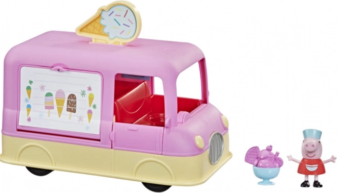 Peppa Wutz – Eiswagen mit Geräuschen und Figur