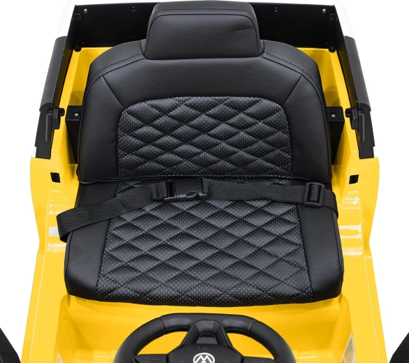 Bequemer Sitz mit Sicherheitsgurt