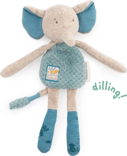 Rasselndes Plüsch-Elefant Moulin Roty