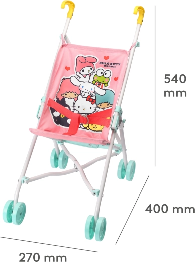 Sicherheitsgurt für eine bequeme Fahrt der Puppe