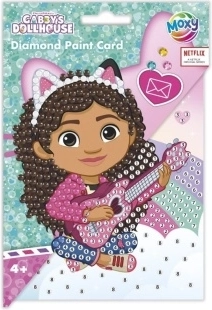 Diamant-Malset Grußkarte mit Umschlag – Gabbys magisches Häuschen