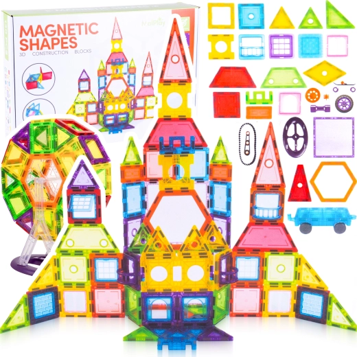 Magnetisches Konstruktionspuzzle, 130 Teile