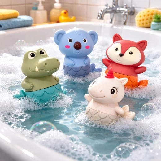 Schwimmspaß für die Badewanne