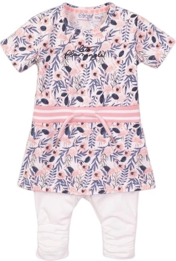 Dirkje Zweiteiler-Set für Babys: Tunika mit Muster und Leggings
