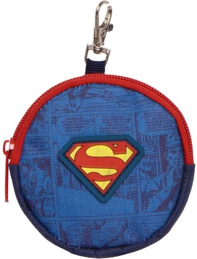 Runde Superman-Münzbörse 9 × 9 × 2 cm