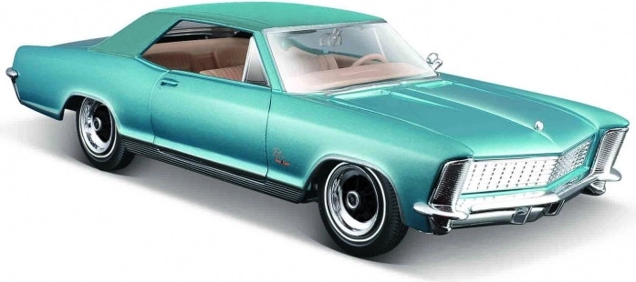 Modell Buick Riviera 1965 blau 1/24