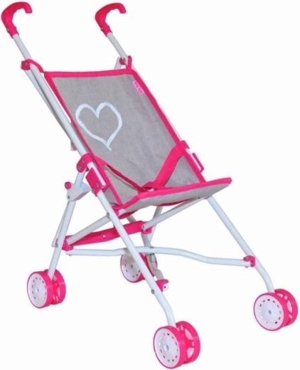 Milly Mally Puppenwagen Julia Prestige Pink