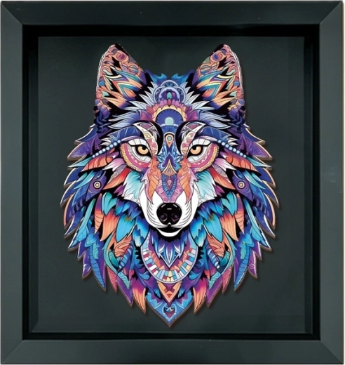 2Kids Toys Holzpuzzle Wolf
