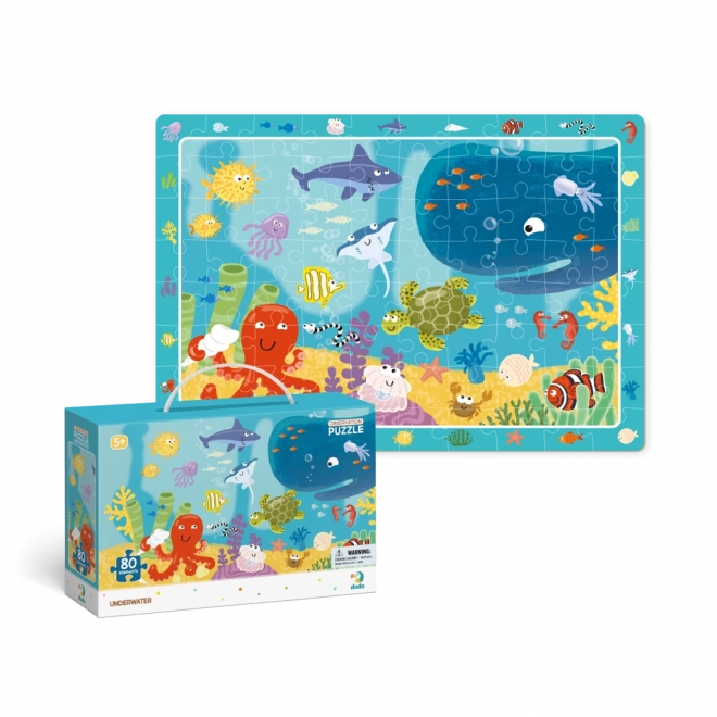 Puzzle Gegenstandssuche – Meer, 80 Teile