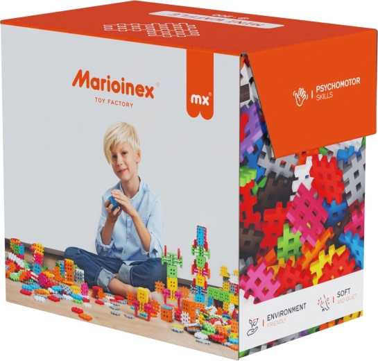 Einfache Verbindung, weiches und sicheres Material