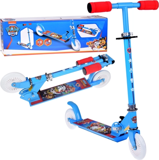 Faltbarer Kinderroller Paw Patrol, blau