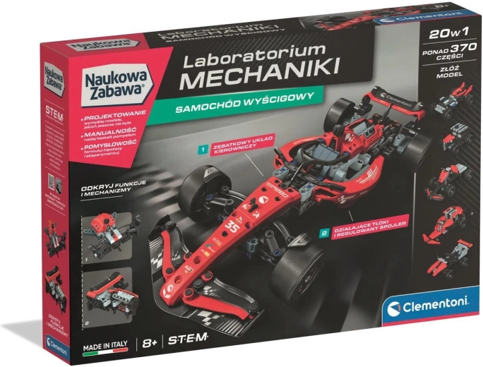 Clementoni Mechanik-Labor – Rennwagen